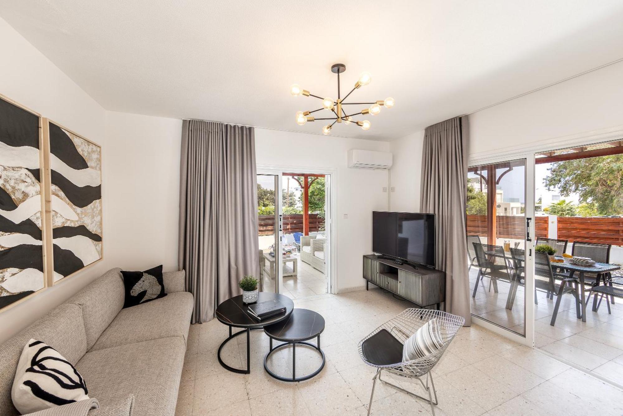 Larnaca Villa Marina Meneou Esterno foto